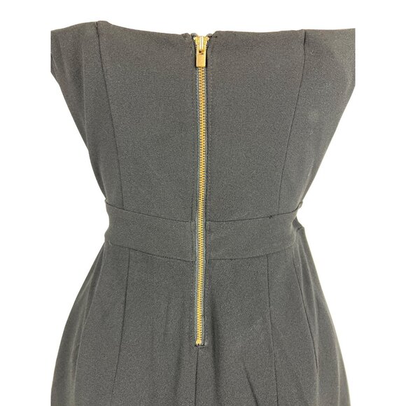 Express Jumpsuit Strapless Black Evening Jumper - Picture 5 of 8